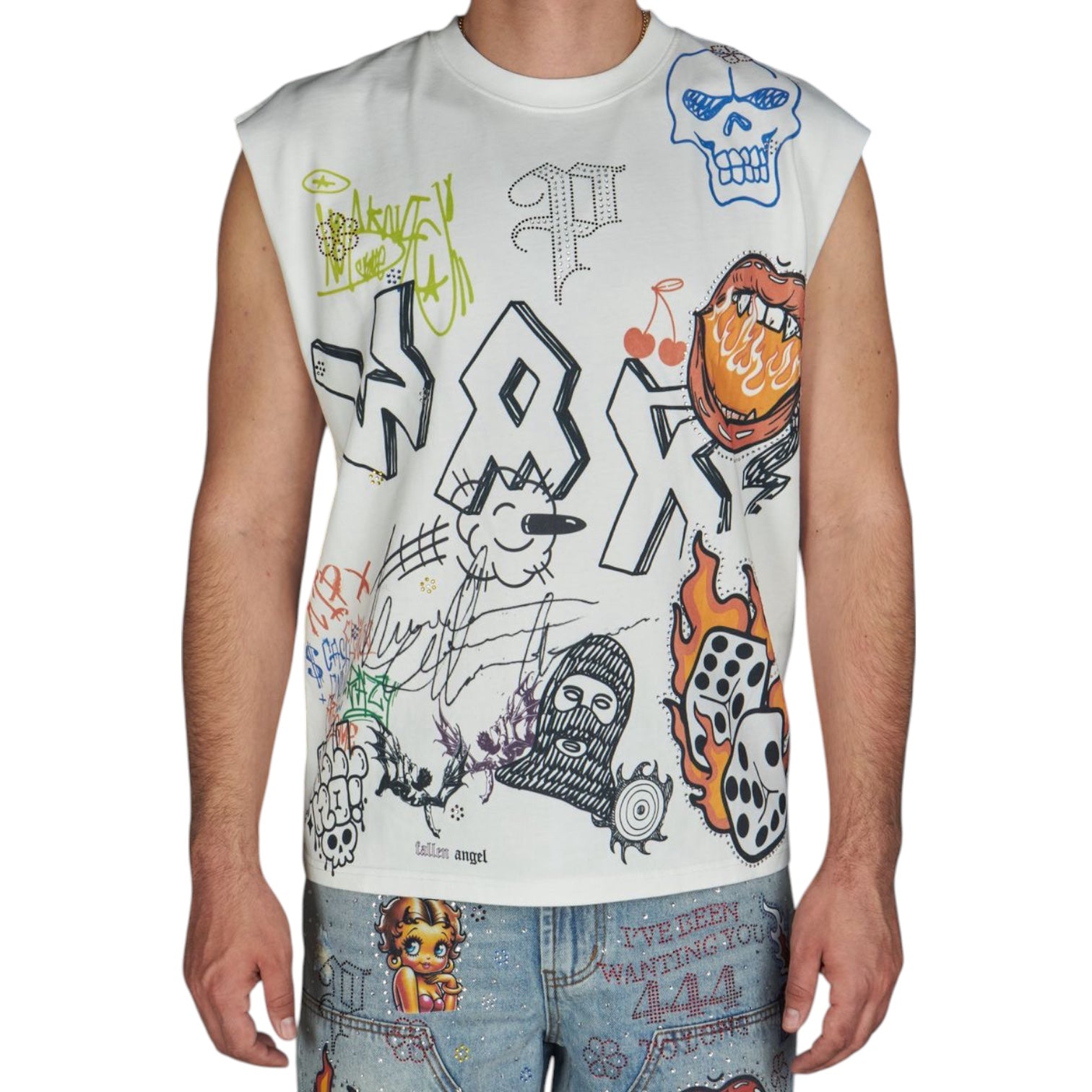 POLITICS: Mal Sleeveless Tee 245